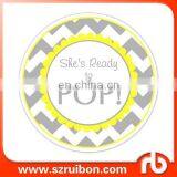 Customized Baby Shower Personalized Round Waterproof Labels Stickers thumbnail-3