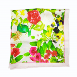 Custom Digital Satin Printed Shawl Designer Head Scarf thumbnail-5