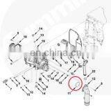 5257072 Foton Cummins ISF2.8 ISF3.8 Water Inlet Connection Tube O-Ring Seal thumbnail-3