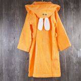 High Quality Fashion Kids Children Hooded 100% Cotton Bathrobe thumbnail-1
