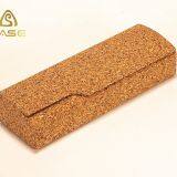 Custom Sustainable Recycled Cork Eyeglasses Case Handmade Eyewear Case