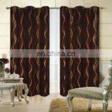 165GSM Wavy Pattern Jacquard Curtain thumbnail-1
