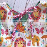 Toddler Girl Summer Cotton Dress Cute Printed Vintage Kids Dresses thumbnail-4
