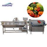 Automatic SUS304 Air Bubble Ozone Leafy Vegetable Washer Fruit Cleaner thumbnail-2