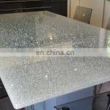 Ice Cracked Decorative Table Top Laminated Glass thumbnail-4