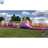 Inflatable Obstacle Course Challenge, Red Inflatable Climb Obstacle Game for Kids thumbnail-3
