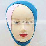 U079 Fashion Convenient Turban Cotton Muslim Underscarfs thumbnail-1