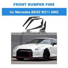 GTR R35 Carbon Fiber Car Bumper Canards for Nissan GTR -R35 2010-2015 thumbnail-2