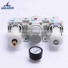 Hot-selling Different Pressure Drain AC3000-02 Single Strand Aluminum Alloy Material High Precision Filtration Pneumatic Unit thumbnail-4