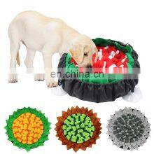 Supplies Flower Design Feeder Indestructible Wooly Pet Suction Cup Sunflower Snuffle Mat thumbnail-5