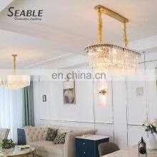Modern Style Indoor Decoration Cafe Home Villa Restaurant Luxury Crystal Pendant Lamp thumbnail-3