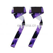 Fitness Wear Padded Weight Lifting Hand Bar Straps Made of High Quality 100% Cotton Material Lifting Straps. thumbnail-1