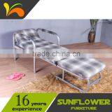 Hospital Extra Metal Folding Bed Chair thumbnail-2