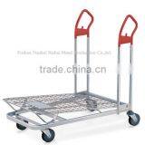Quality and Quantity Assured Metallic Handling Warehouse Flat Handling Trolleys(RHB-GT011) thumbnail-1