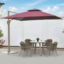 Outdoor Roman Umbrella, Courtyard Umbrella, 10*10 Square Umbrella Big Aluminum Frame thumbnail-1