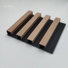 Wholesale Price PVC Wpc Fluted Wall Panel Interior Decoration Eco Wood Wpc Wall Panel Cladding Wpc Wall Panel 160-24mm thumbnail-2