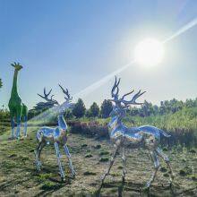 Stainless Steel Sculpture Manufacturer Stainless Steel Landscape Sculpture Ornament Park Square Metal Sculpture thumbnail-5