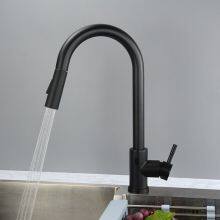 Automatic Induction Kitchen Pull-out Faucet thumbnail-2