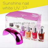 Hot selling Nail art UV gel kits professional uv gel nails kit