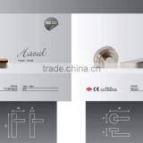 85mm Zinc Alloy Door Hardware Handle With Plate 743 223 thumbnail-3