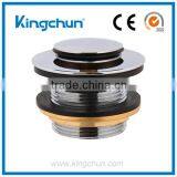 Chrome Plated Bathtub Drain Sink Unclogged thumbnail-1