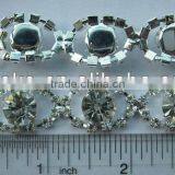 SILVER AND CLEAR COLOR Middle East Rhinestone Buckles, Metal Buckle Middle East Rhinestone Buckles thumbnail-1