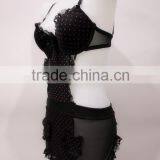 Extreme Hot Sexy Lingerie , Stiff Mesh Fabric Ladies Sleepwear,baby Doll Fashion Lace Open Transparent thumbnail-6