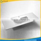 Sanitary Ware Ceramic Rectangle Counter Top Cabinet Basin Bathroom Washbasin thumbnail-1