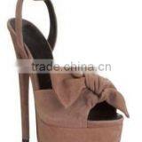 2015 Black Heels Sexy Guangzhou Wholesale Sandal Platform Shoes Ladies Sandals thumbnail-5