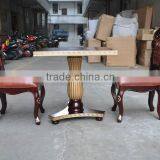 Antique design exquisite carving coffee table set XYN345