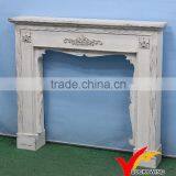 Shabby Chic Wooden Frames for Fireplaces