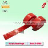 Recent High Stickiness Auto Acrylic Foam Double Sided Attachment Tape 25MM Width/33M