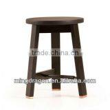 White Washed Stool thumbnail-1