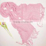 Latest Design Colorful Shred Knitting Scarf for Girls thumbnail-2