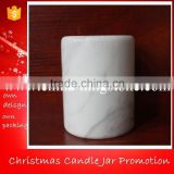 Carrara White Marble Jars,White Marble Jars,Marble Soy Candle Holder                        
                                                Quality Choice