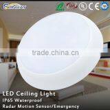 15W IP54 Waterproof Microwave Sensor.Emergency Kit Led Suspended Ceiling Light