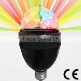 2016 Hot Sale Low Price RGB Full Color Rotating Led Bulb Lamp for Party thumbnail-5