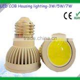 GU10/E27/MR16/GU5.3 85~265V 3W/5W/7W Factory Price With High Quality Cob Led Spot Lamps