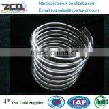 Glass Tube Heater SiO2 Glass Spiral Glass Tube