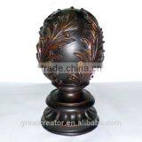 Latest Curtain Finial Designs Drapery Hardware Curtain Rod Finial thumbnail-1