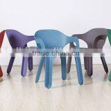 Outdoor Furniture Stacking Plastic Party Chair 1711 thumbnail-1