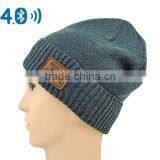 Bluetooth 4.1 Wireless Smart Beanie Headset Musical Knit Headphone Speaker Hat Speakerphone Cap