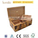 Classic Wood Unique Present Boxes With Pattern