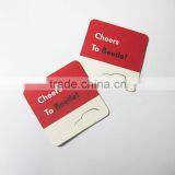 Coaster Set of 4pcs Paper Custom Car Logo Beer Coaster Holder With Logo thumbnail-2