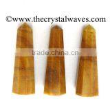 Camel Jasper Wholesale Pencil 6 to 8 Facets Single Terminated Point Khambhat Gujarat India Crystal Waves