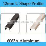 4m/pc Black ss Color Phenolic Hpl Board/12mm Compact Laminate Profile thumbnail-1