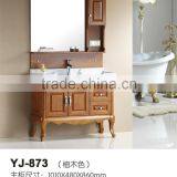 Classic White Color Solid Wood Material Cheap Price Italian Bathroom Vanity thumbnail-5