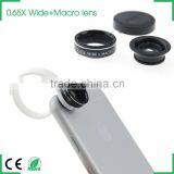 2-in-1 Smartphone Camera Lens 10x Macro 0.65x Wide-Angle Lens Great Quality Glass and Aluminium Lens