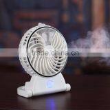 New High Performance Portable Mini Fan Rechargeable USB Fan With Beauty Spray Fan thumbnail-2