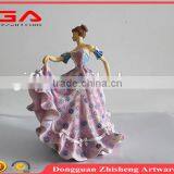 Resin Crafts, Polyresin Dancer Figurine for Home Decorative; thumbnail-1